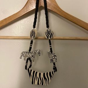 Funky safari necklace